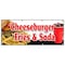 Signmission CHEESEBURGER FRIES SODA BANNER SIGN lunch dinner special food value B-96 Cheeseburger Fries Soda - alternate 1